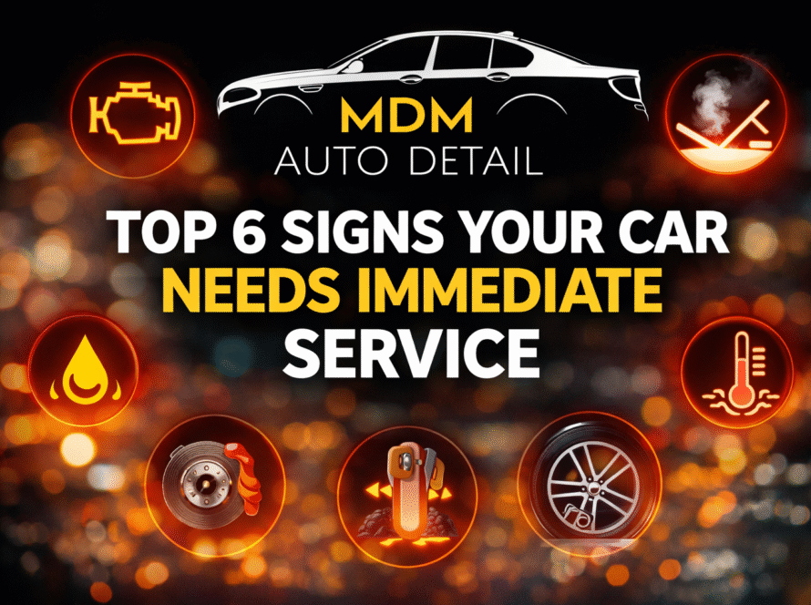Top 6 Signs Your Car Needs Immediate Service