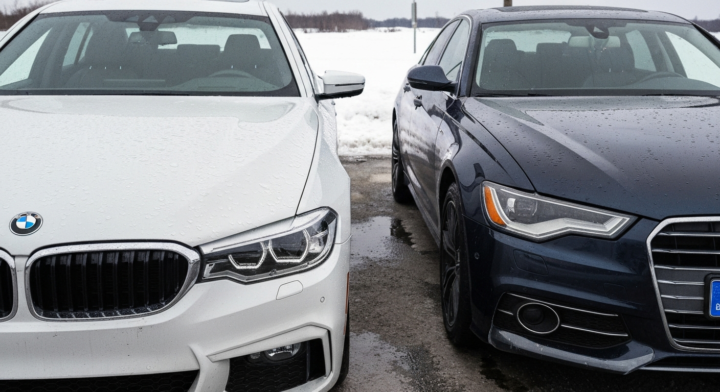 PPF vs ceramic coating on a luxury car in Ontario winter conditions